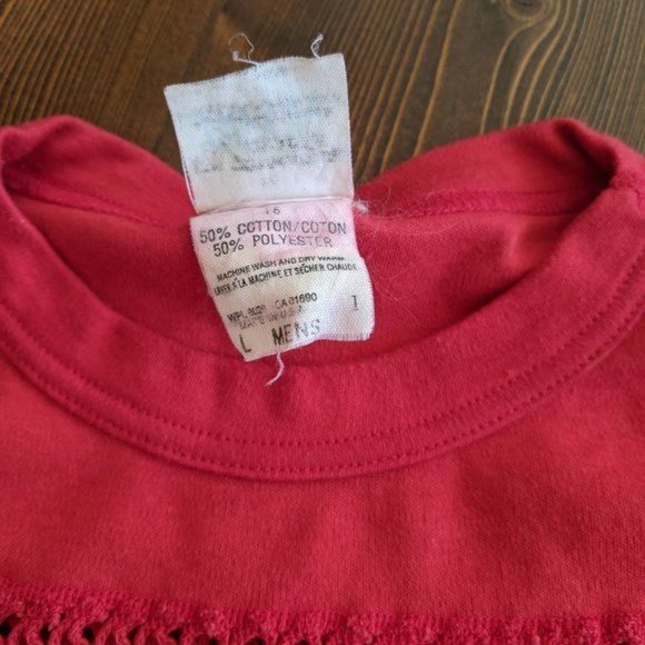 Men's Red Vintage Ripon Practice Jersey in Knit Mesh (Crop top) Small? - Picture 9 of 14